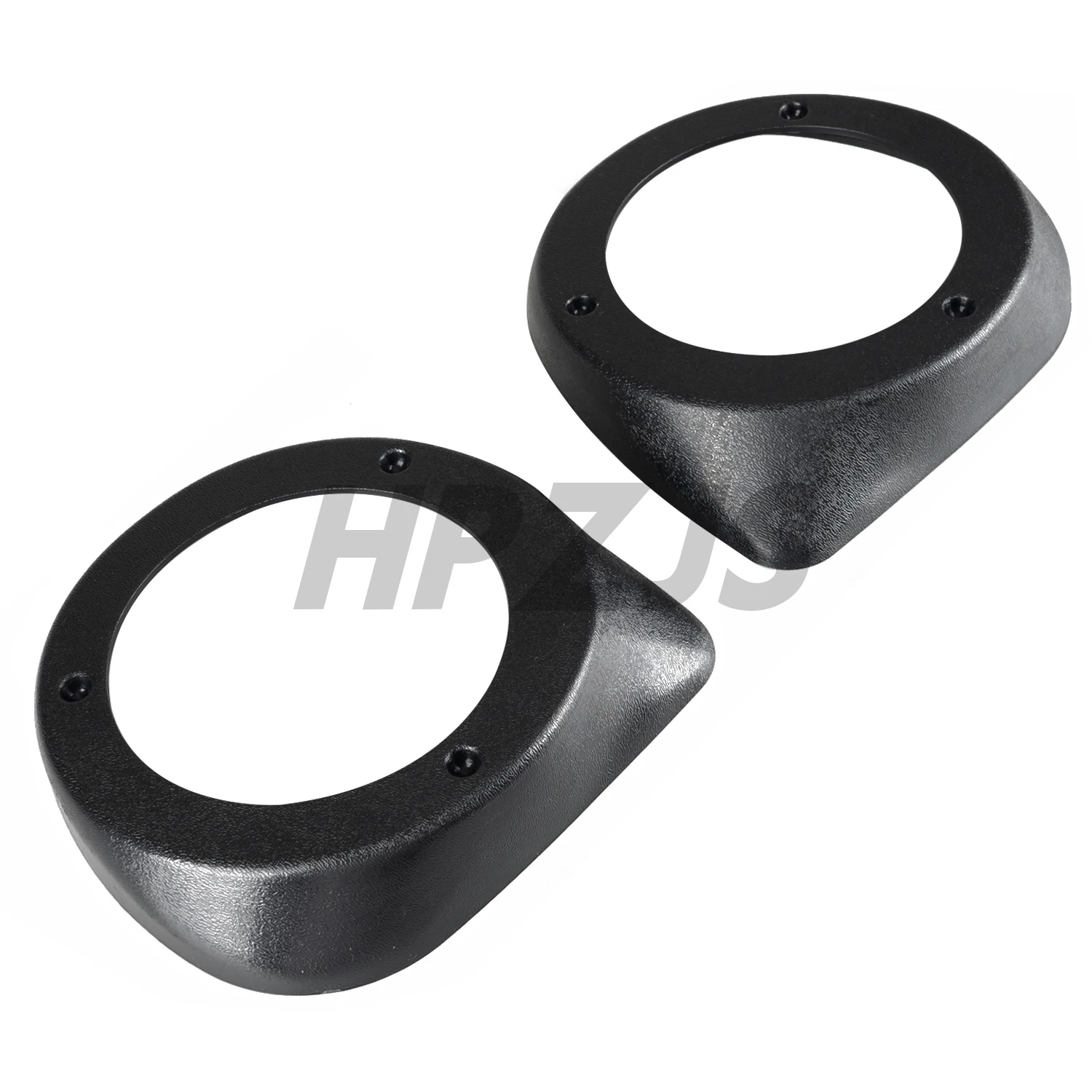 

For Harley Motorcycle Touring Road King Electra Street Glide 1997-2014 Black Vented Lower Fairing 6.5" Speaker Adapter Pods