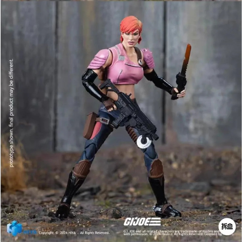 Neue Original HIYA EXQUISITE MINI G.I.JOE CLASSIFIED SERIES Zarana Actionfigur Modell Geschenk