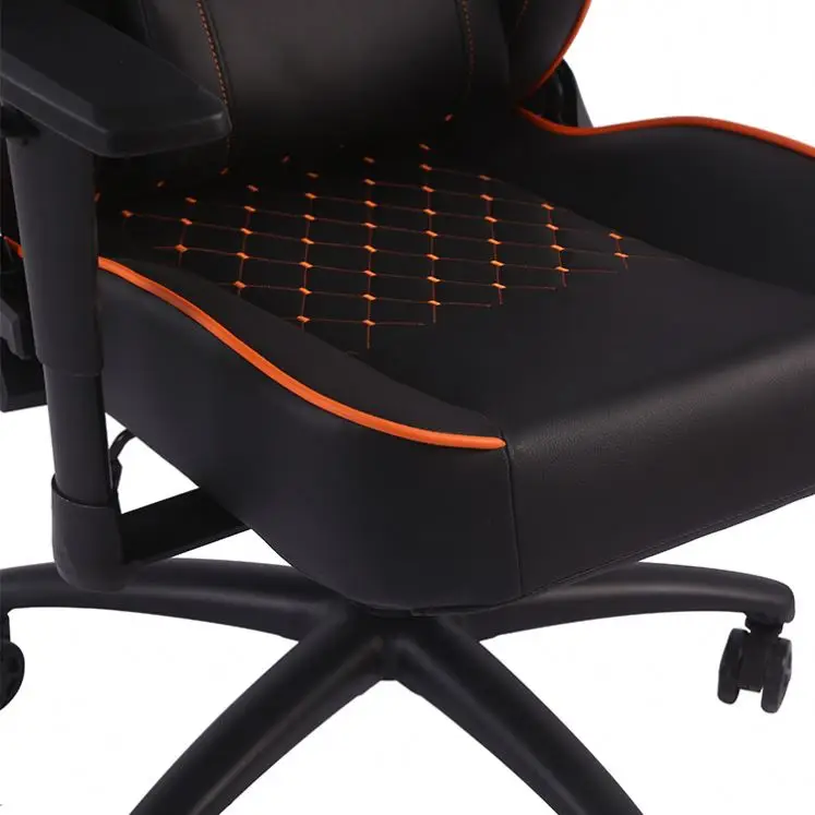 Luxury pu covered cushions high back racing computer gamer chair for home images - 6