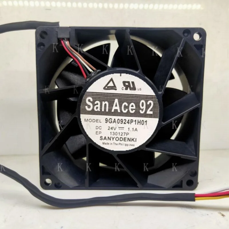 

C for Sanyo 9GA0924P1H01 1.1A 24V 9CM4 line large air volume inverter waterproof fan
