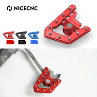 CNC ATV Brake Pedal Step Plate Tip Extender For Yamaha Raptor 700 2006-2012 700R YFM YFM700 YFM700R Quad Accessories Aluminum