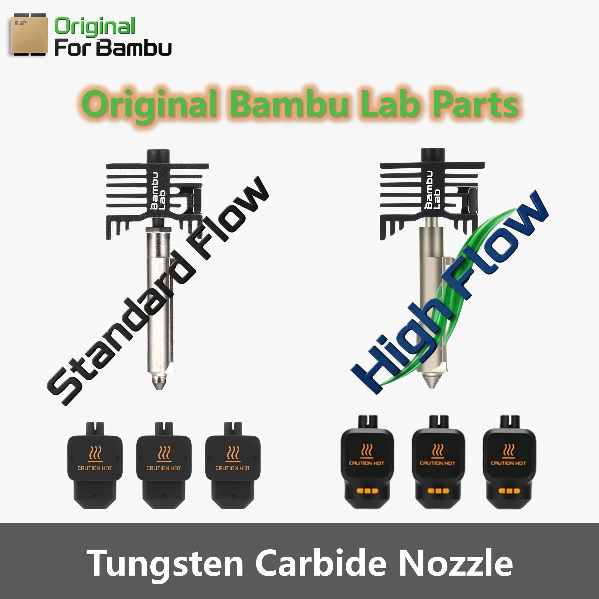 Nozzle Tungsten - Genuine Bambu Lab HRA 90 Tungsten