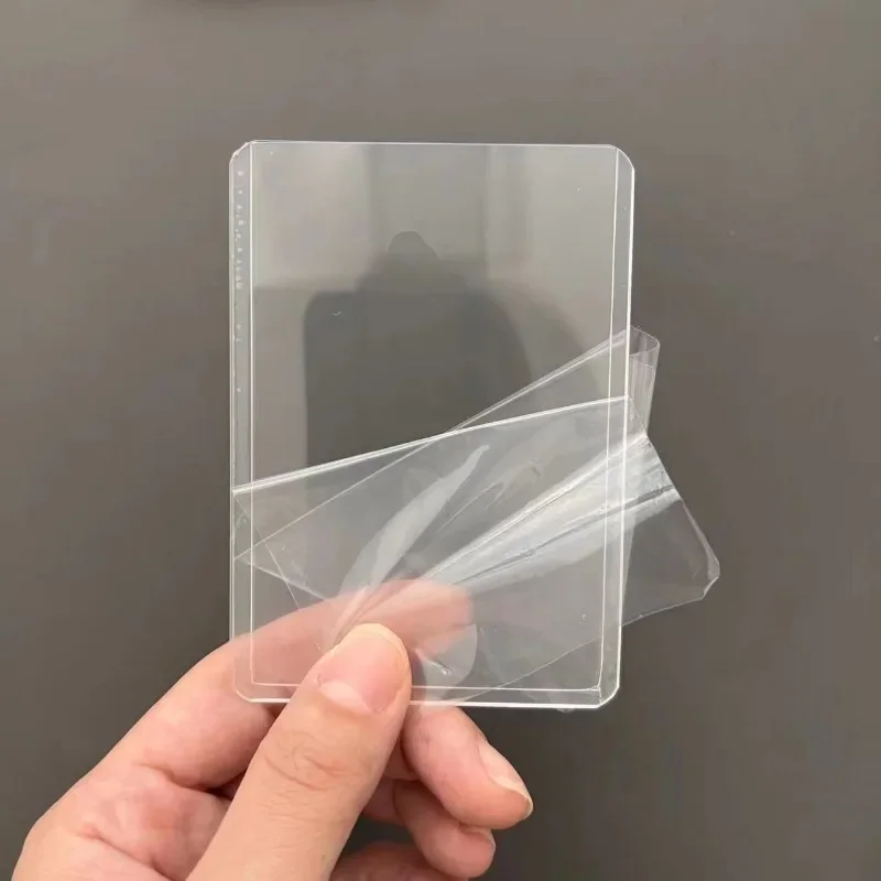 10pcs/Lot B8 Card Sleeves 58x89mm Compact Hard Kpop Holder For Postcards Films Game Cards Photocard Protector