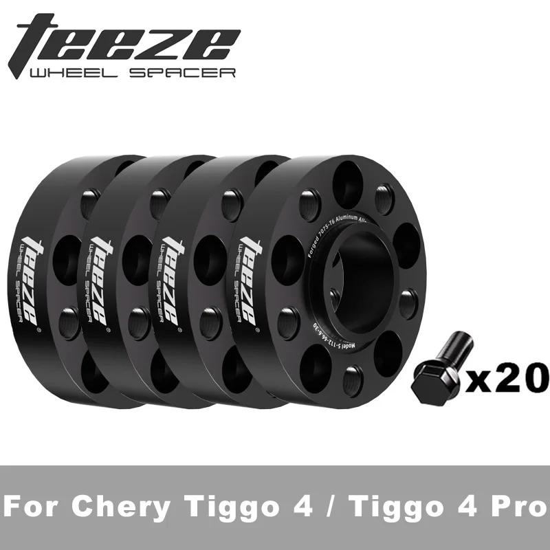 

2/4 шт. 5x108 60.1 для Chery Tiggo 4/Tiggo 4 Pro фланцевая пластина 7075 проставки для колес алюминиевая ступица расширенный адаптер
