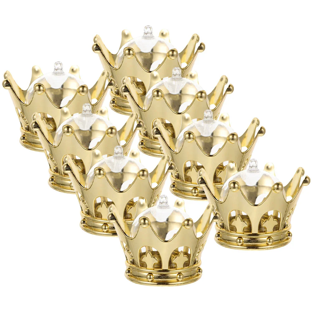 

8 Pcs Crown Candy Box Wedding Container Case for Shaped Candies Packaging The Gift Boxes Fillable Containers Party Favor