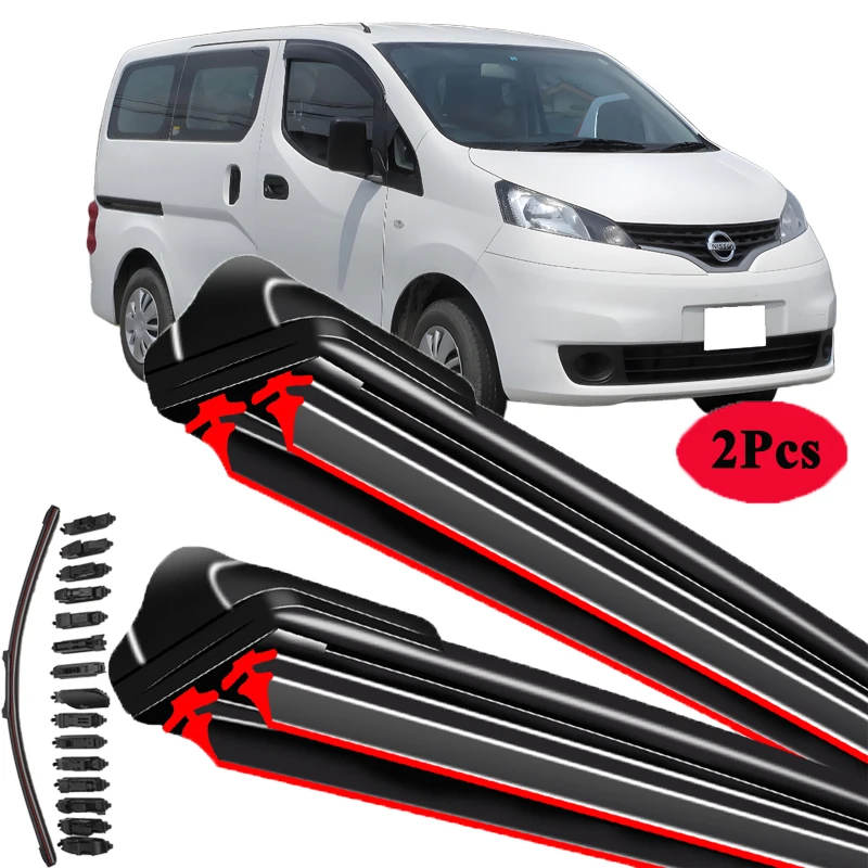

For NISSAN NV200 NV250 NV300 X82 NV400 X62 X62B NV 1500 2500 3500 Windshield Brushes Accessories Front Washer Car Wiper Blade