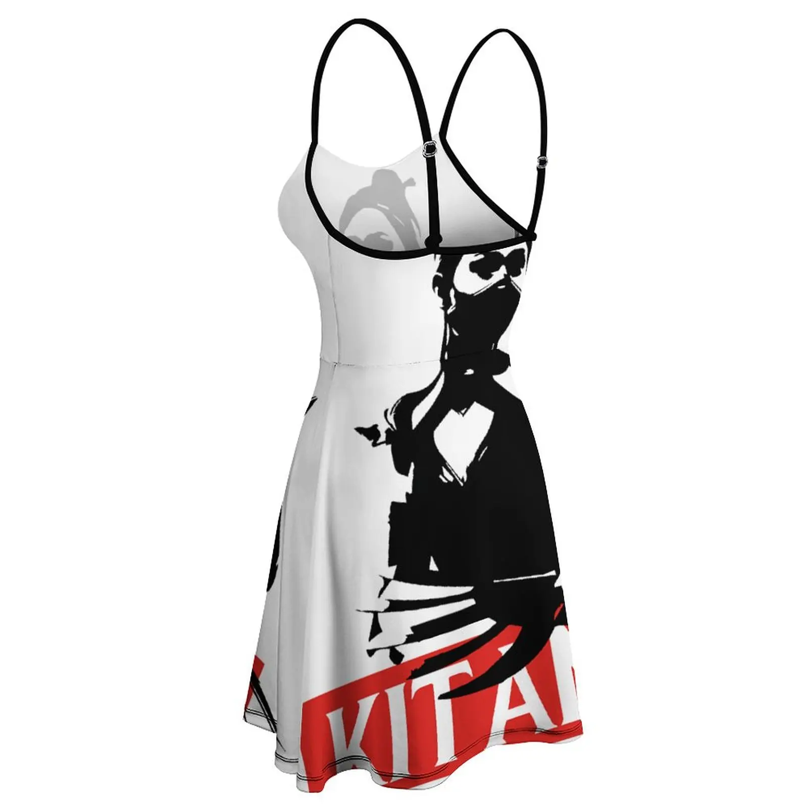 Kitana Classic For Sale Graphic Vintage Sexy  Woman's Gown Women's Sling Dress Funny Novelty  Vacations Dresses