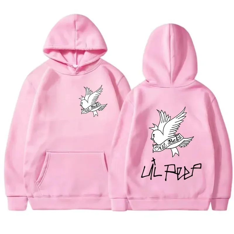 Neue Herbst-Hoodies für Männer mit Lil Peep-Print, Herren/Damen Lil Love Streetwear, Modische Lässige Hip-Hop-Sweatshirts für Männer – Detail 16