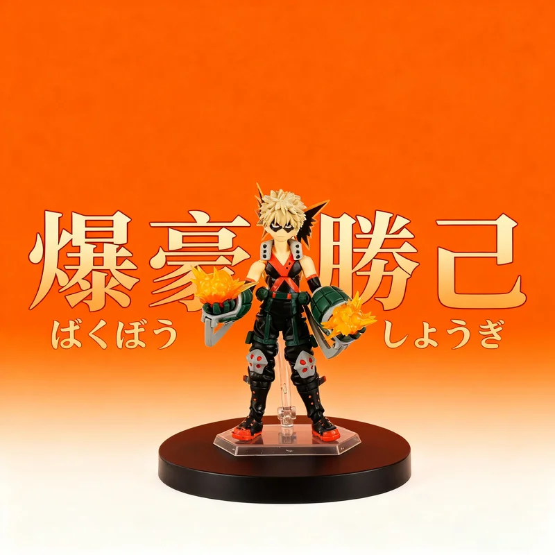 

My Hero Academia Bakugou Katsuki Anime Figure Desktop Landscape Ornament Toy Model Collectible Gift