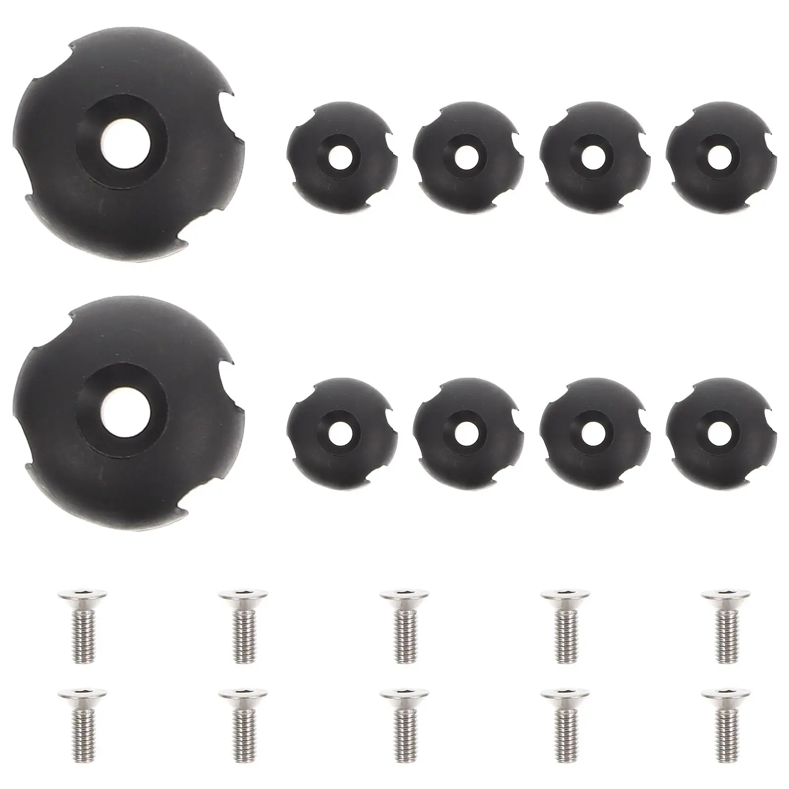 

10 Pcs Elastic Cord Buckle Kayak Rope Fix Buckles Bungee Button Adjustable Replacement Parts Plastic Durable