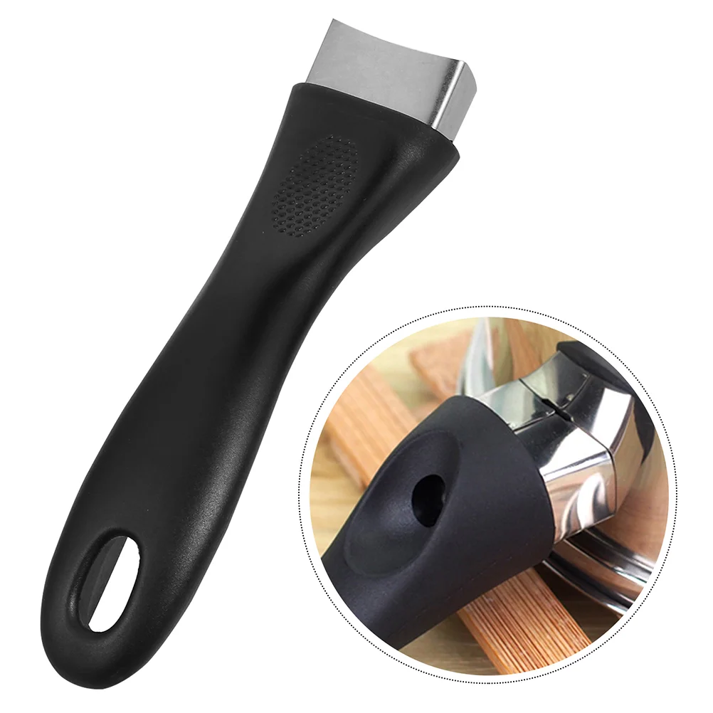 

4 Pcs Pot Handle Replacement Stainless Steel Wok Handles Pan Large Frying Grip Premium for Skillet