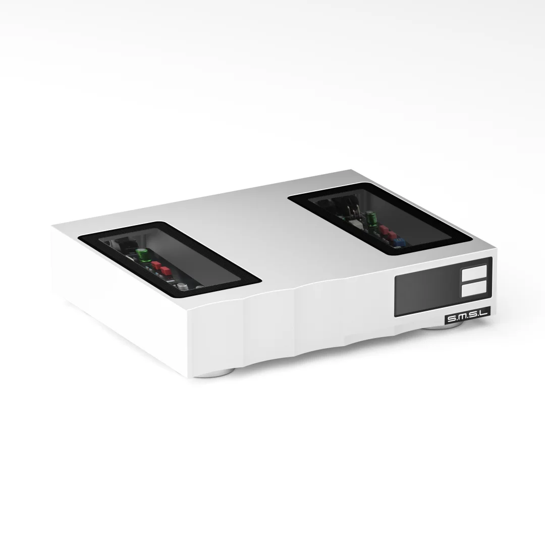 SMSL R100 R2R High-Resolution Audio DAC with Precision CNC-Milled Aluminum Chassis