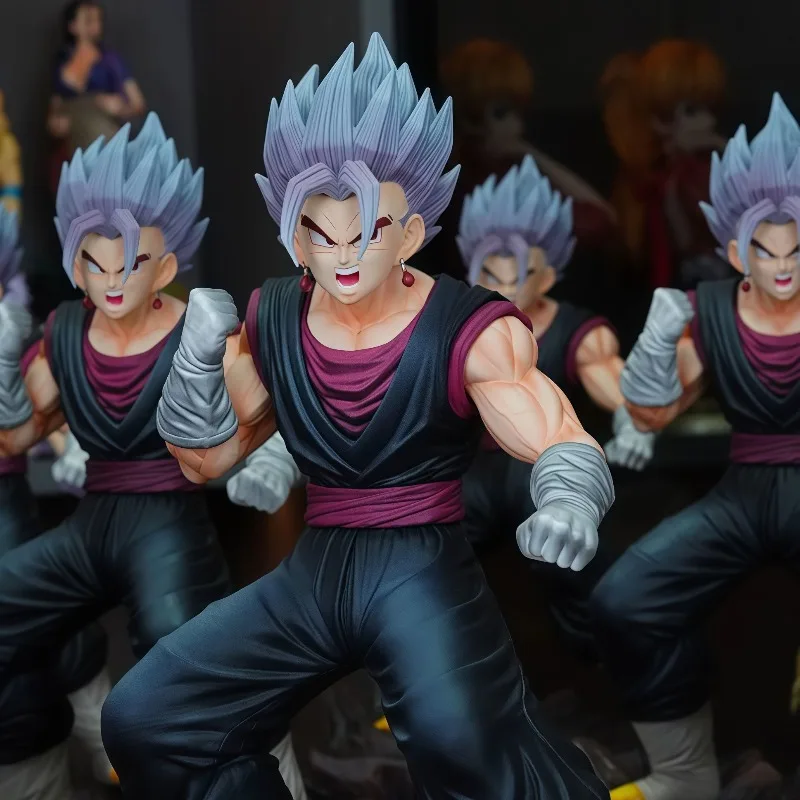 Bandai banpresto vegetto versão atualizada versão atualizada dragon ball gk ornamentos periféricos jogo na moda anime figura modelo