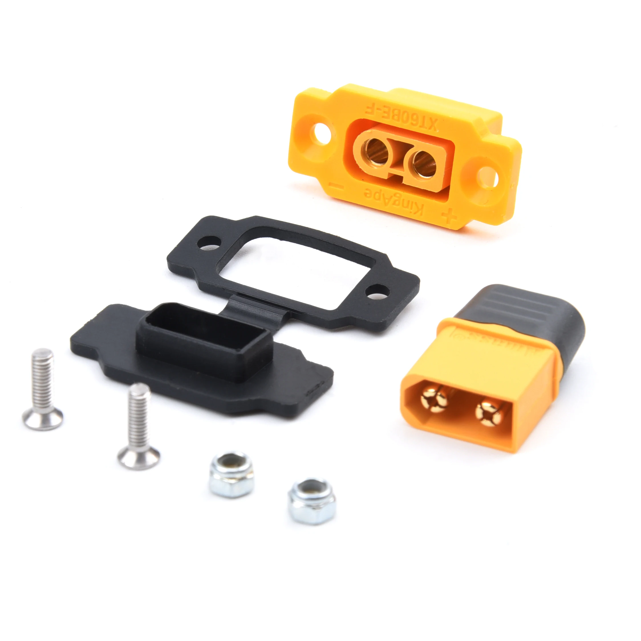 NEU XT60BE-F XT60E-F & XT60 / XT60H Modellflugzeugbatterie vergoldeter 30A Hochstrom-sicherer weiblicher Steckverbinder – Detail 23