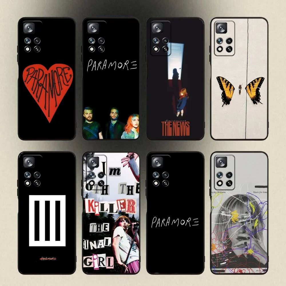 

Band P-ParamoreS Phone Case For Samsung Galaxy A20,A21s,A22,A31,A32,A52,A53,A72,73,A80,A91 Soft Black Cover