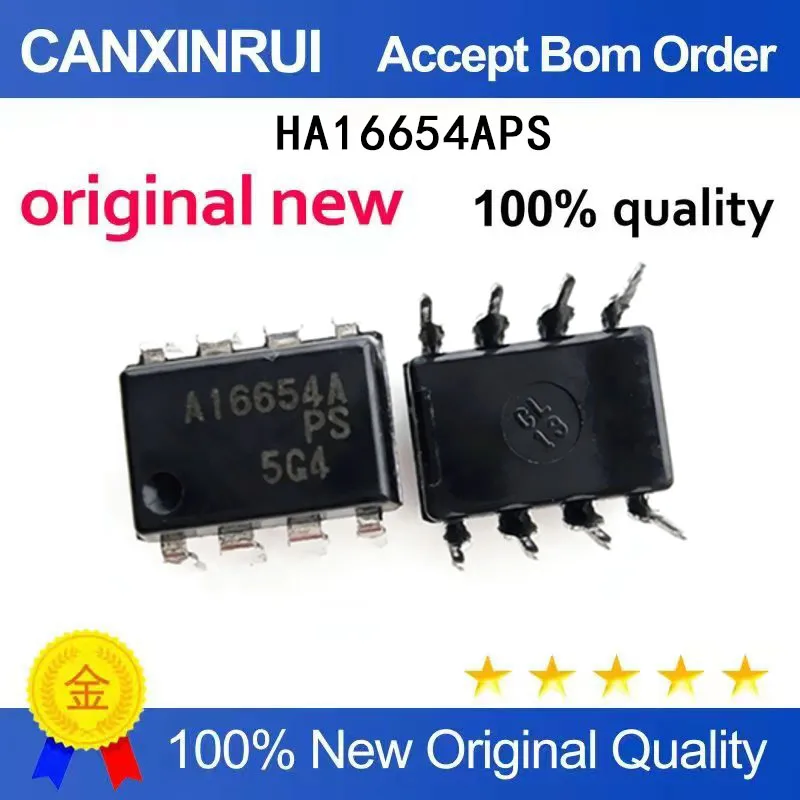 

(5-100 Pieces) Brand new original HA16654APS A16654A DIP8 spot chip IC
