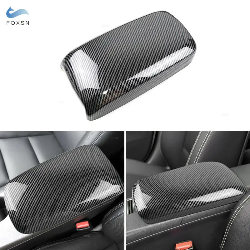 

Car-styling Center Control Armrest Storage Box Cover Trim For Mercedes Benz A B CLA GLA Class W176 W246 X156 C117 2013-2019