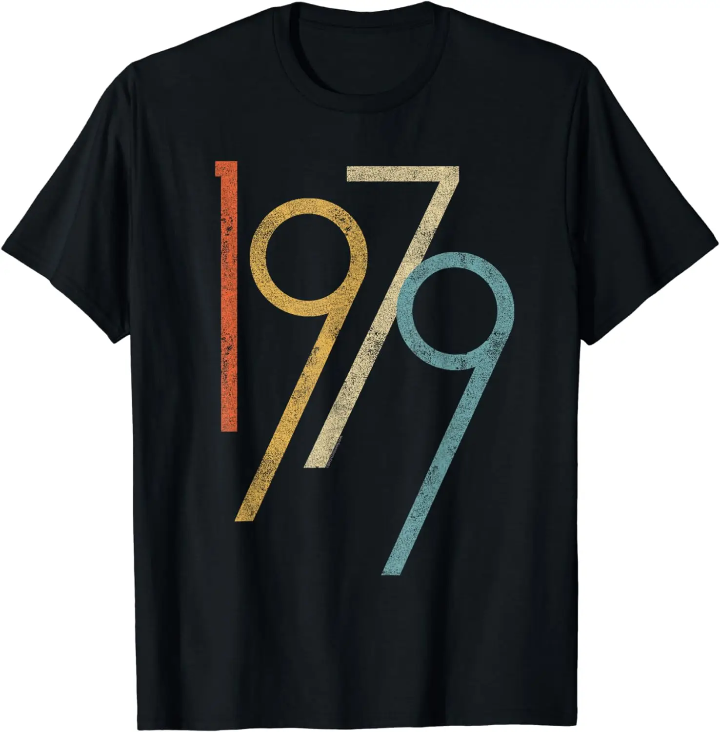 Geschenk zum 47. Geburtstag, Vintage 1979 T-Shirt mit Grafik, personalisierbar, Baumwolle, individuell bedruckt, für Damen und Herren, Sommer-T-Shirt, Camisetas, Streetwear