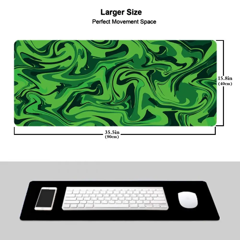 Art Strata Liquid Mouse Pad Mouse Pad Extended Gaming Keyboard Mats Large 90x40cm XXL Gamer Mousepad