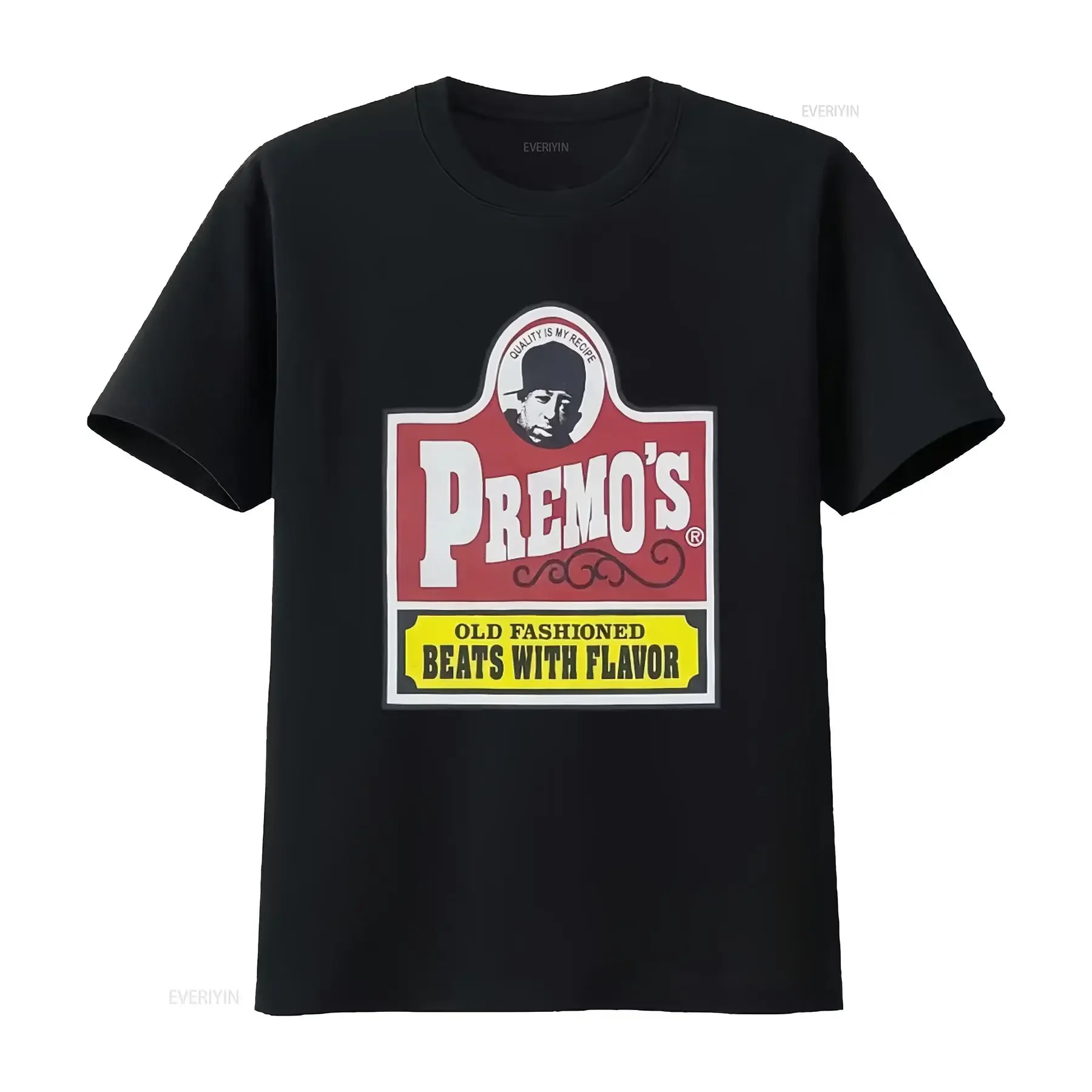 Vintage DJ Premier Hip Hop Rap T shirt Retro Design Quality Print Size 2XL vintage Washed Comfortable fashion Soft Casual