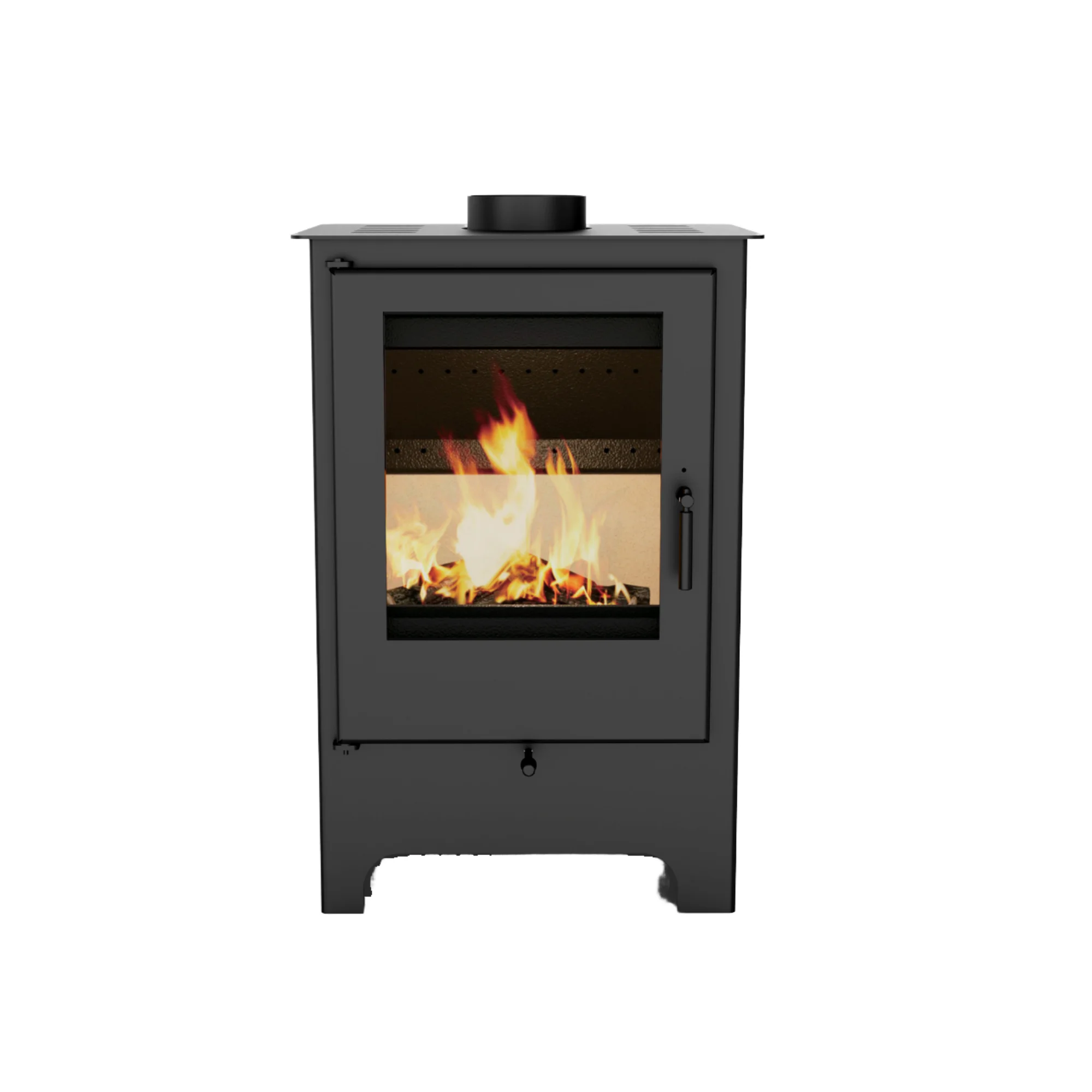 

Modern Design 5.5KW 84% Efficient Eco-Friendly Indoor Wood Stove for Heating with Secondary Air Supply Wood Burning Stove
