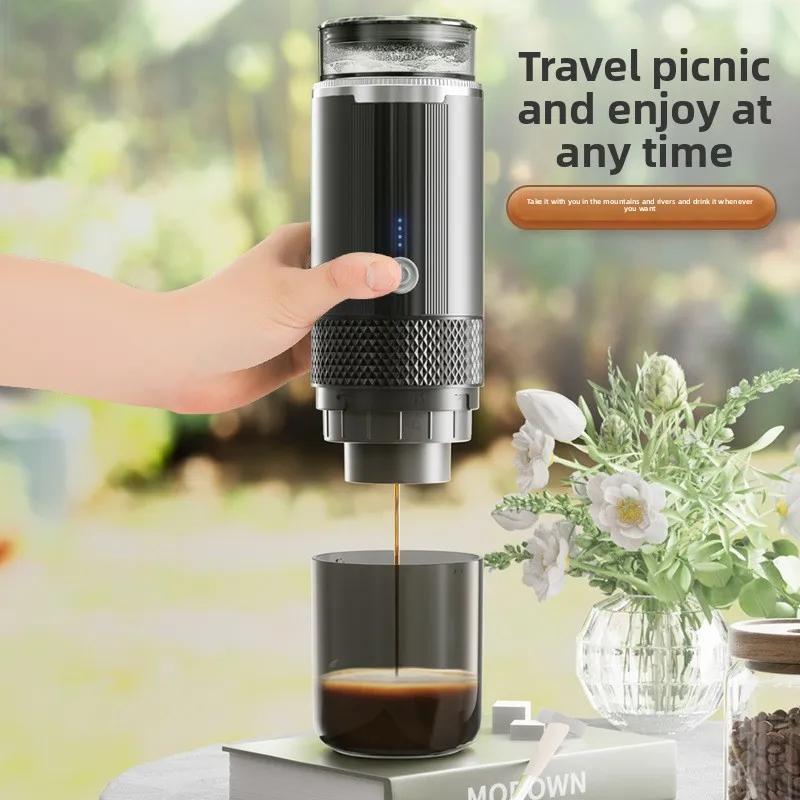 

Беспроводная электрическая американская капсульная кофемашина KCUP, автомобильная домашняя портативная кофемашина, уличная кофейная чашка