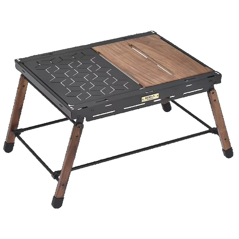 STLF Hot Sale Lightweight IGT Connection Camping Table Expandable Folding Table Aluminum Portable for Outdoor Hiking Beach Picni