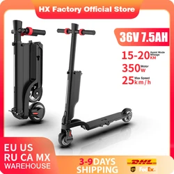 HX Electric scooter Foldable 7.5A 350W 25KM/H electric scooters 36V EScooters 5.5 Inch E Scooter For Adults