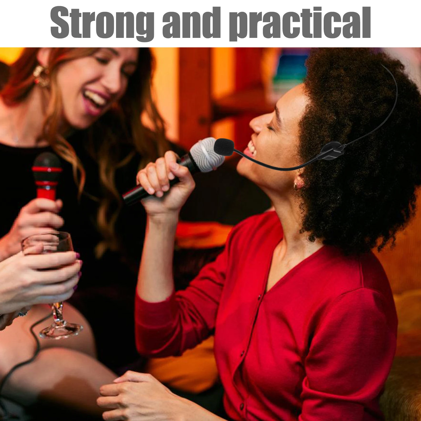 

Celebrity Dress Up Fake Headset Microphone Prop Concert Accessories Cosplay Props Microphones Costume