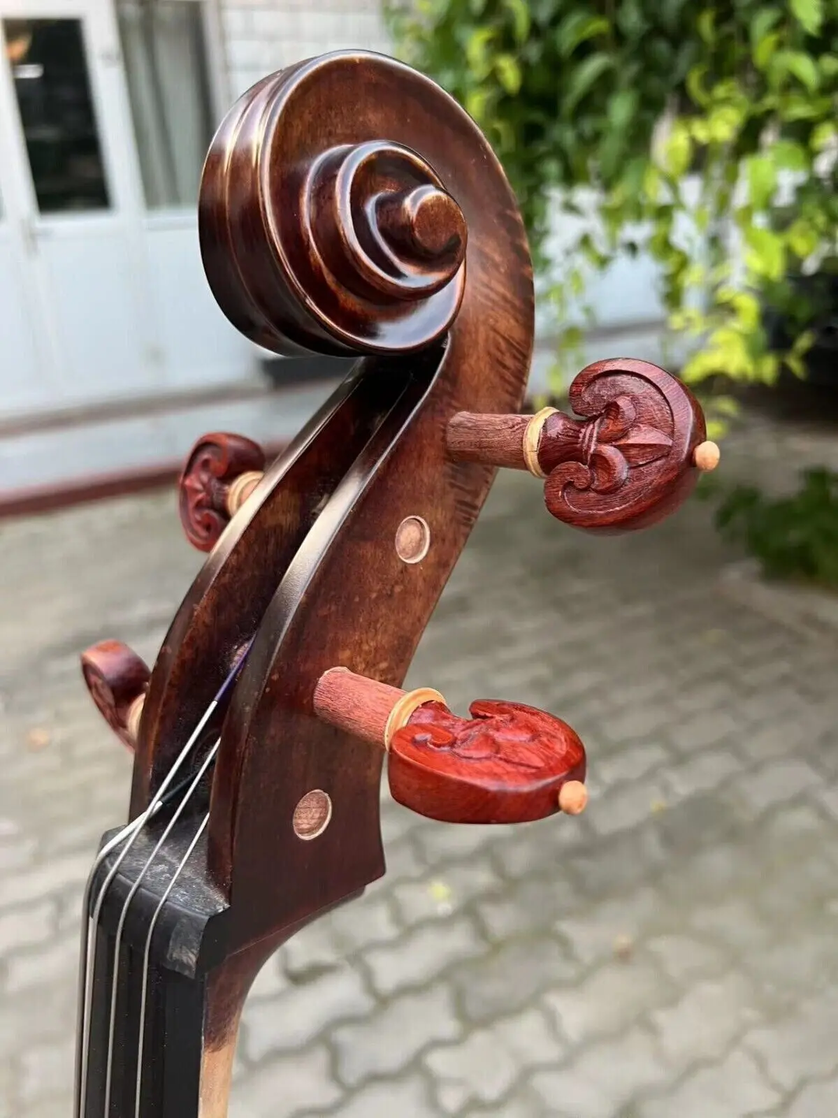 Stradivari style Cello 4/4 Old spruce , 100% Hand - Made with Bag/Bow