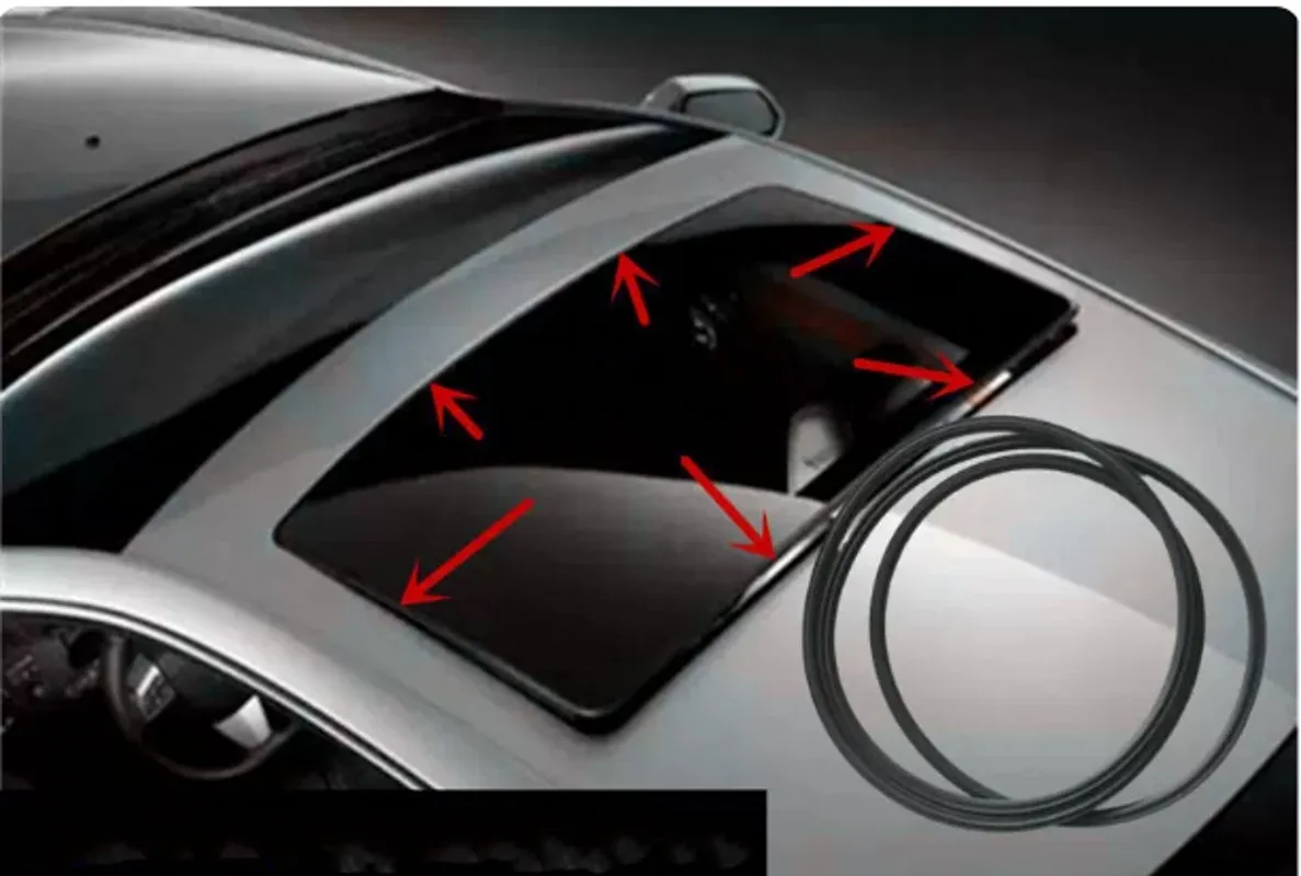 Малый люк-панорама 251 см: Резиновый уплотнитель для люка Lexus RX RX300 RX400h RX270 RX200T, уплотнительная лента для люка, малый люк-панорама