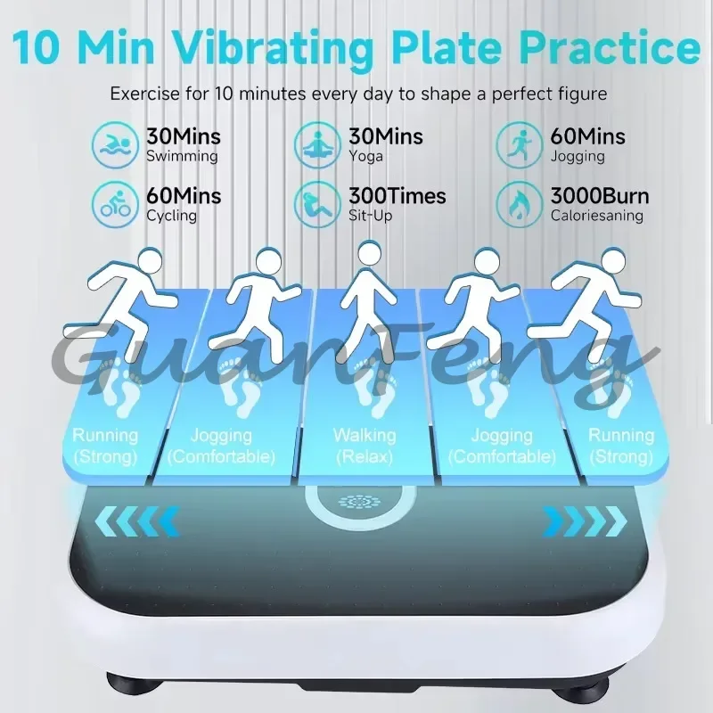Slim Vibration Platform, Wholesale Price Fitness Massage Machine, Whole Body Exercise Slim Vibration Plate