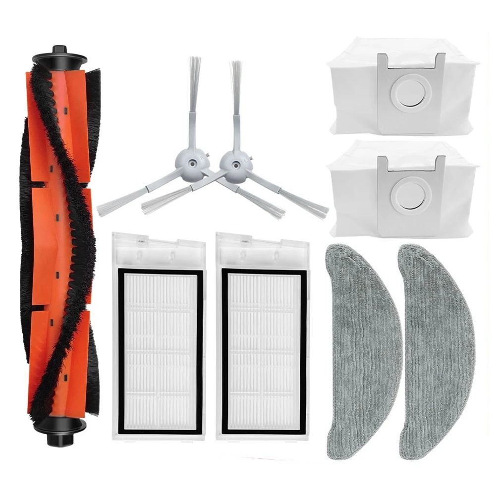Pièces de rechange pour aspirateur robot Xiaomi Roidmi Eve Plus, brosse latérale principale, filtre Hepa, vadrouille, gril, sac à poussière, SDJ01