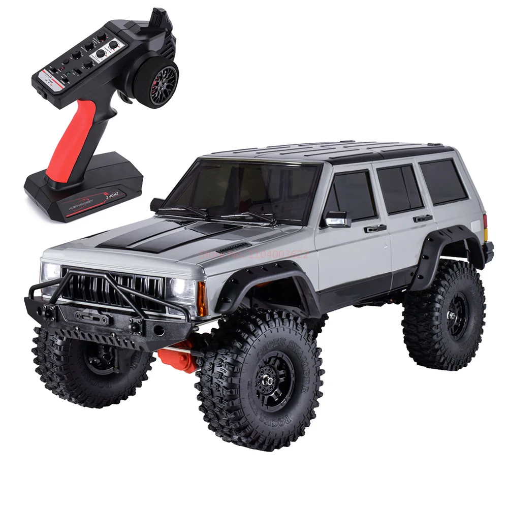 

Ax-8509 1/10 Cherokee Remote Control Car 2.4ghz 4wd Rc Crawler Emulation Rtr Climbing Truck Model Toys For Kids Boys Gifts 14+