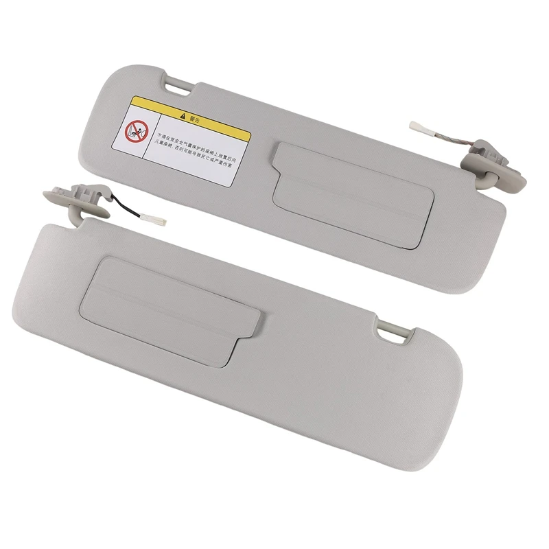 

Left & Right Car Sun Visor Vanity Mirr For Tesla Model 3 Interior 1088738-41-I 1088740-31-I