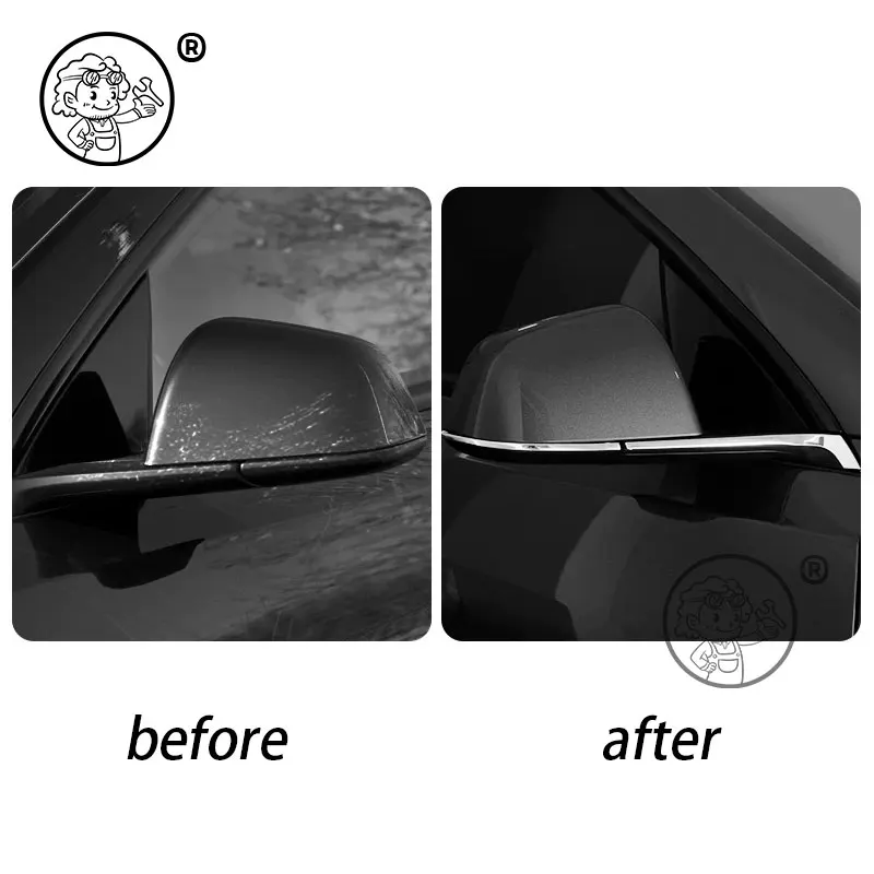 For Tesla Model YL 2026 2027 Car Mirror Trim Anti-Collision Sticker Car Anti-Scratch Modification decoration Accessories