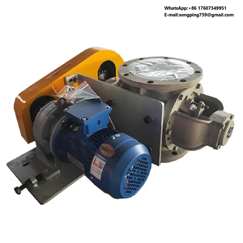 

YCGN Series Automatic Air Lock Rotary Valve Wear Resistant Replaceable Liners Stainless Steel/Carbon Steel 0~200t/H Silo