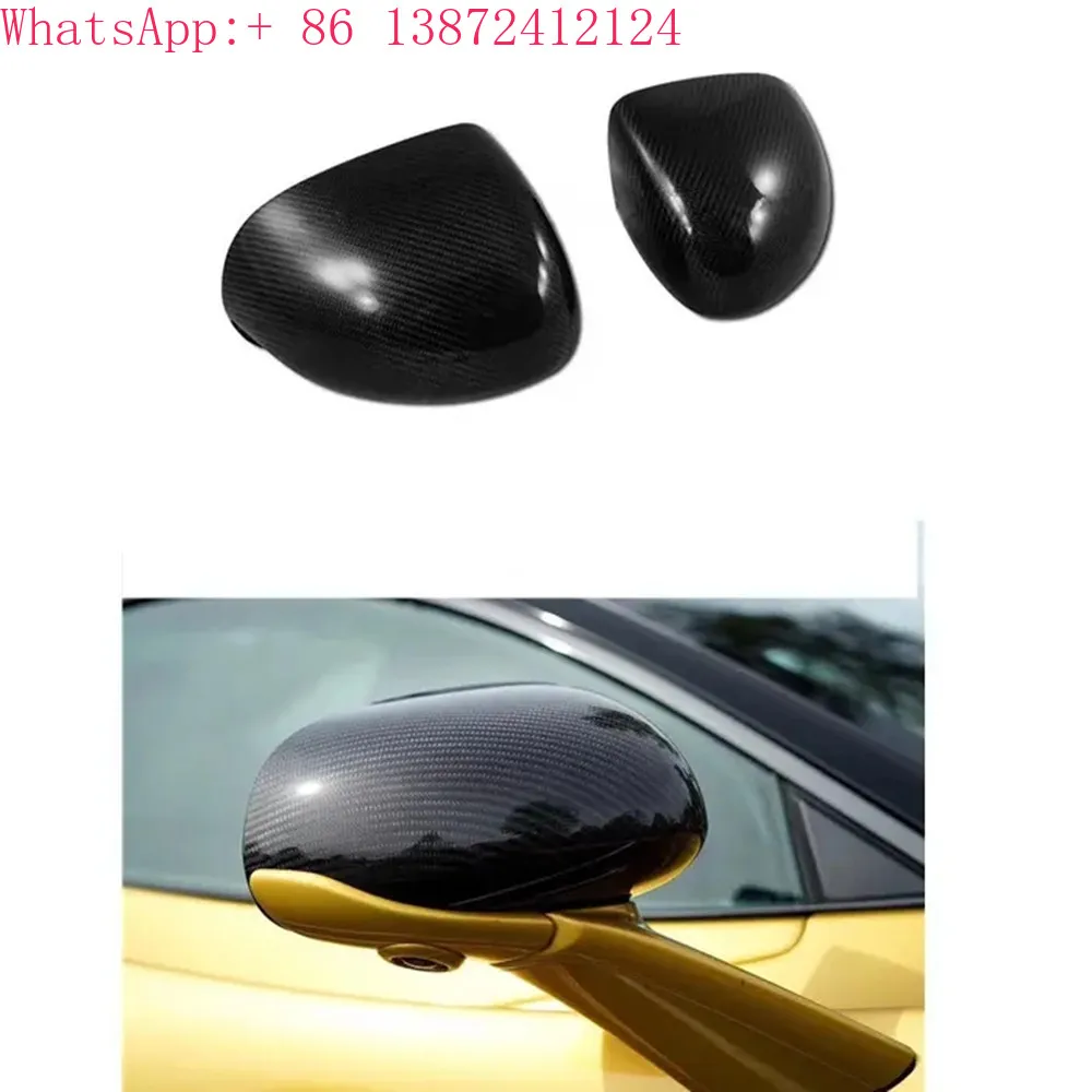 

Pair Carbon Fiber Mirror Cover for Mclaren 540C 600LT 720S Replacement Side Mirror Cover Cap
