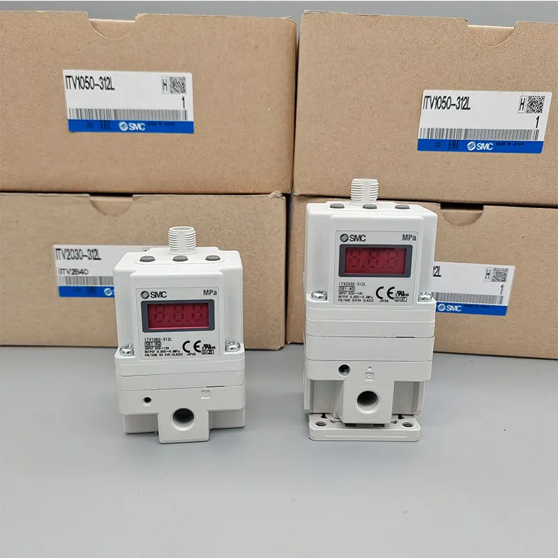 SMC Regulator ITV Electro Pneumatic Proportional Solenoid Valve ITV2050-312L/012L Laser Cutting Machine