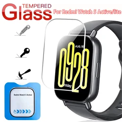 Tempered Glass Easy to Install Tool Accessory For Xiaomi Redmi Watch 5 Active Full Screen Protector Film For Redmi Watch 5 lite