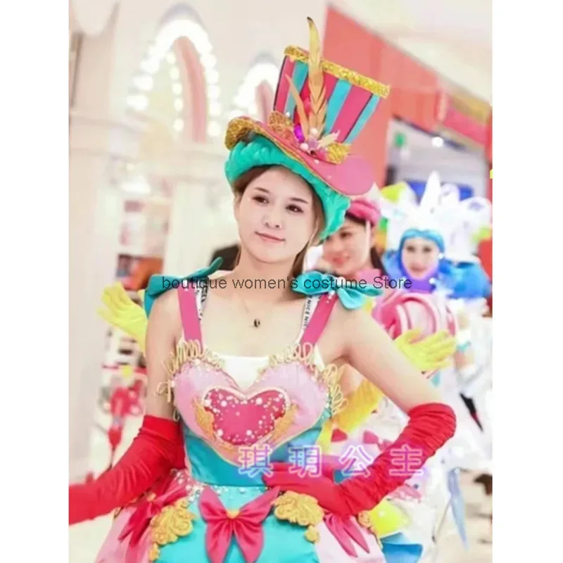 

Потому что Хэллоуин живописная зона парк развлечений костюм для выступлений в форме сердца фестиваль Циси фестиваль середины осени национальный день конфеты