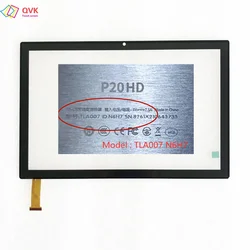 2pcs 10.1 inch For Teclast P20 HD P20HD Tablet PC capacitive touch screen digitizer sensor glass panel P20HD TLA007 N6H7