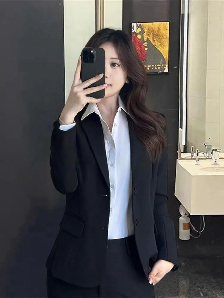 

Весенне-осенний деловой костюм Bla для женщин, новая рабочая одежда для интервью Jaet Cleanfit Sle Long Sve Office, подходит