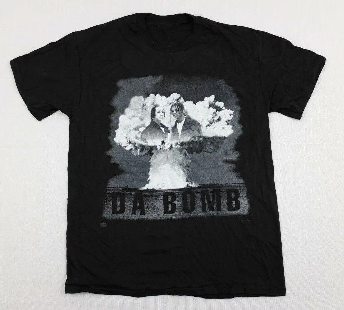 

Классическая черная рубашка унисекс Kris Kross Tour Da Bomb LI872