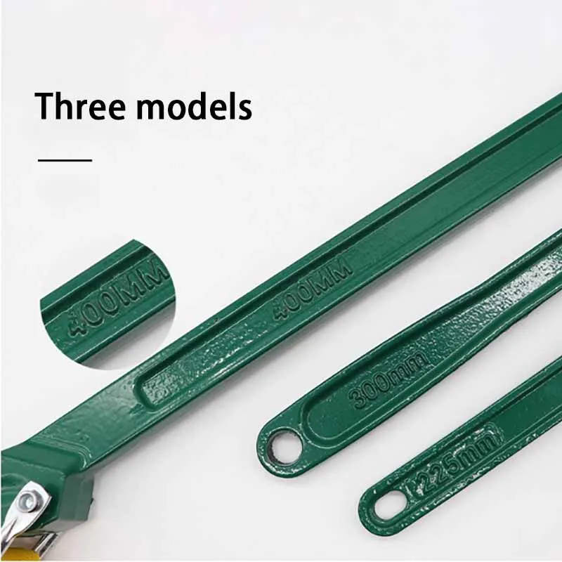Imagem -04 - Cinto Manguito Oil Filter Wrench Truck Remover Repair Tools Cadeia tipo Chave Pesada Chaves Treliça 12 16 Ajustável