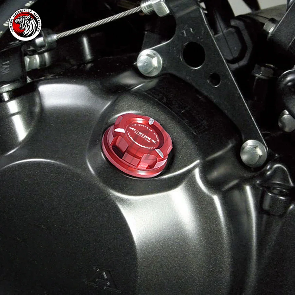 

Suitable for use Motorcycle Engine Oil Cap Bolt Screw Filler Cover Case for Honda CBR900RR Fire Blade 2000-2003