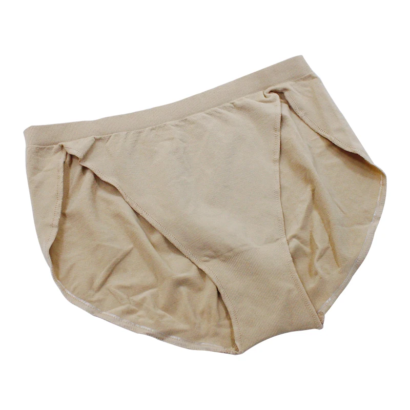 ملابس داخلية نسائية للرقص بدون خياطة باليه ملابس داخلية للجمباز باللون البيج ملابس داخلية راقصة الباليه