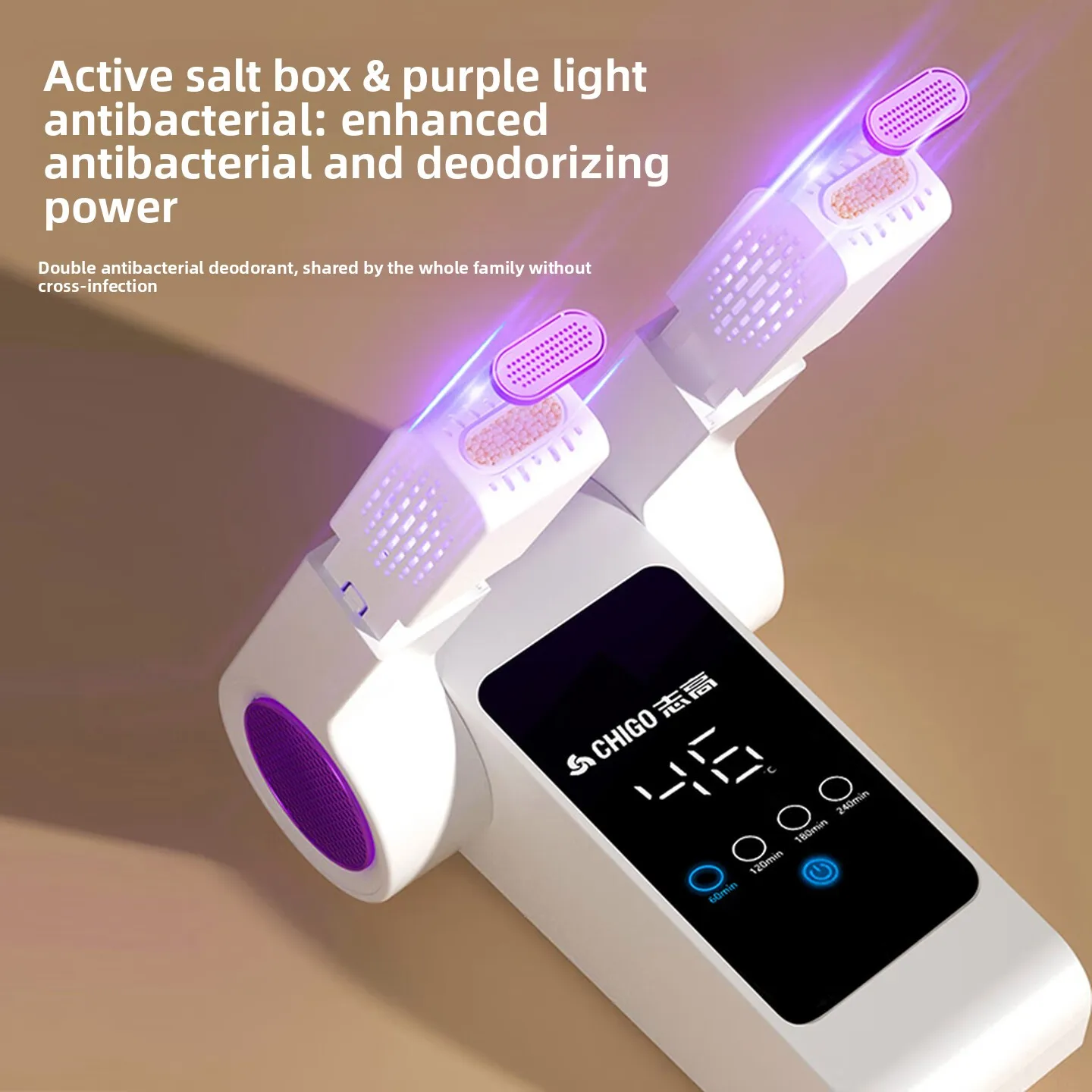 Foldable Shoe Dryer Telescopic Electric Boot Warmer UV Light Drying Device for Shoes Home Travel Odor Care Portable 신발 건조기
