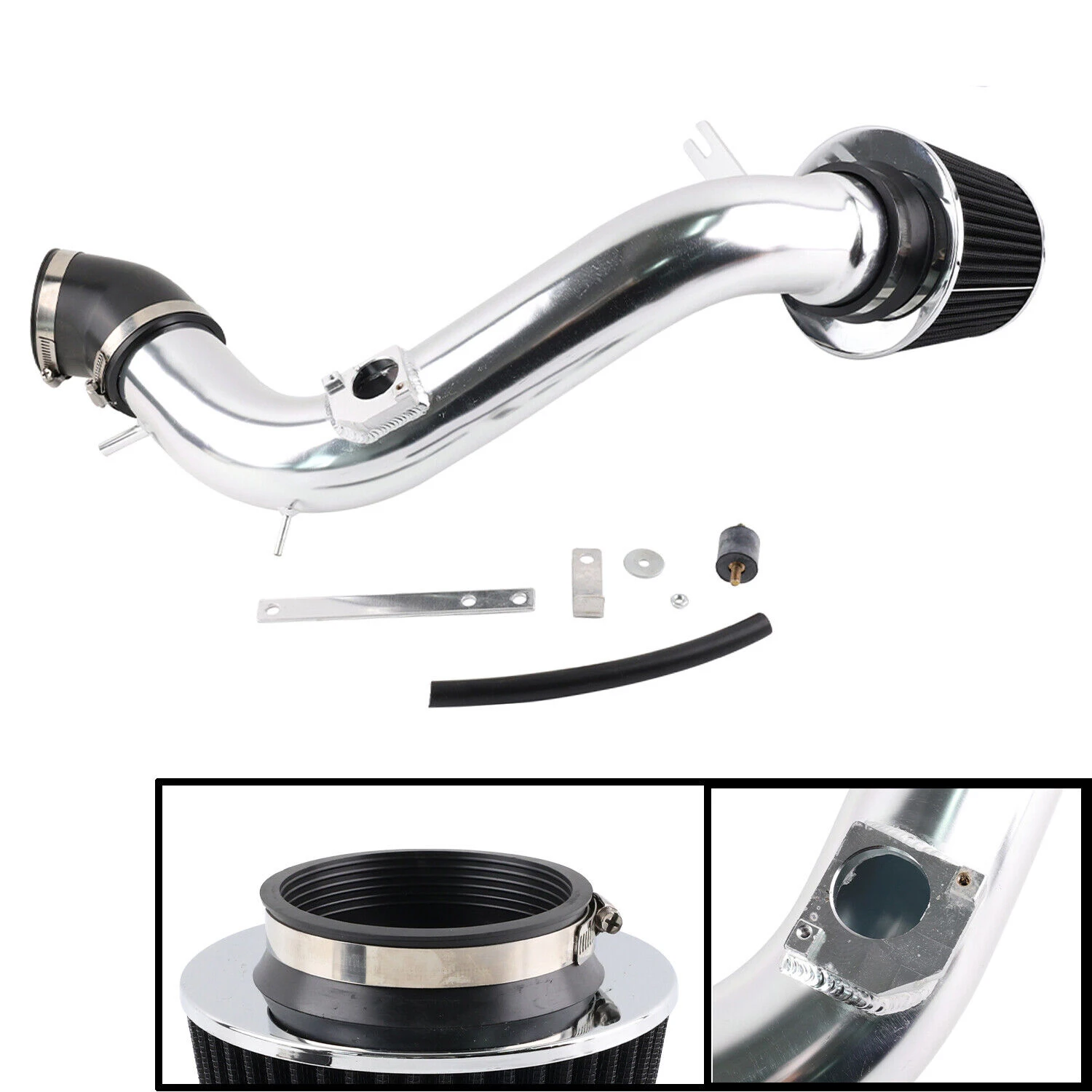 

Kit de Admisión de Aire Frío NEGRO para Mazda6 3.0L V6 2003-08 + Filtro