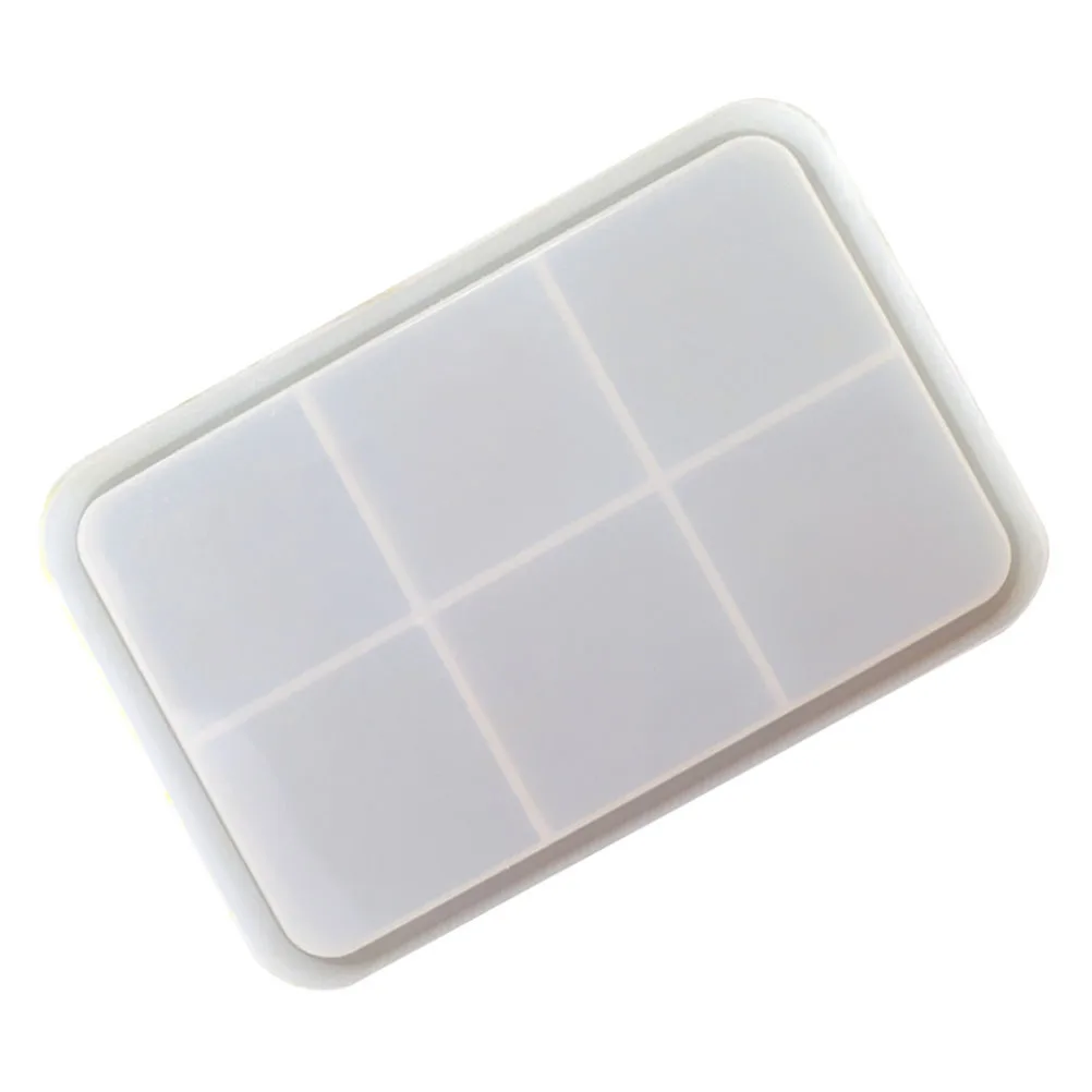 

1pc Silicone Tray Mold Diy Crystal Epoxy Mold For Craft Handicraft Jewelry Making Creative Diy Accessory Tool Practical Molds